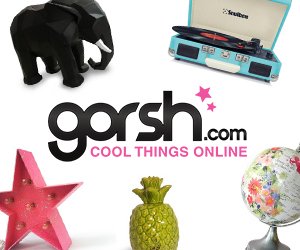 objetos de diseño en la tienda online de Gorsh