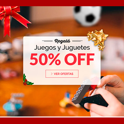 Juguetes 50%